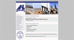 Desktop Screenshot of koops-gruppe.de